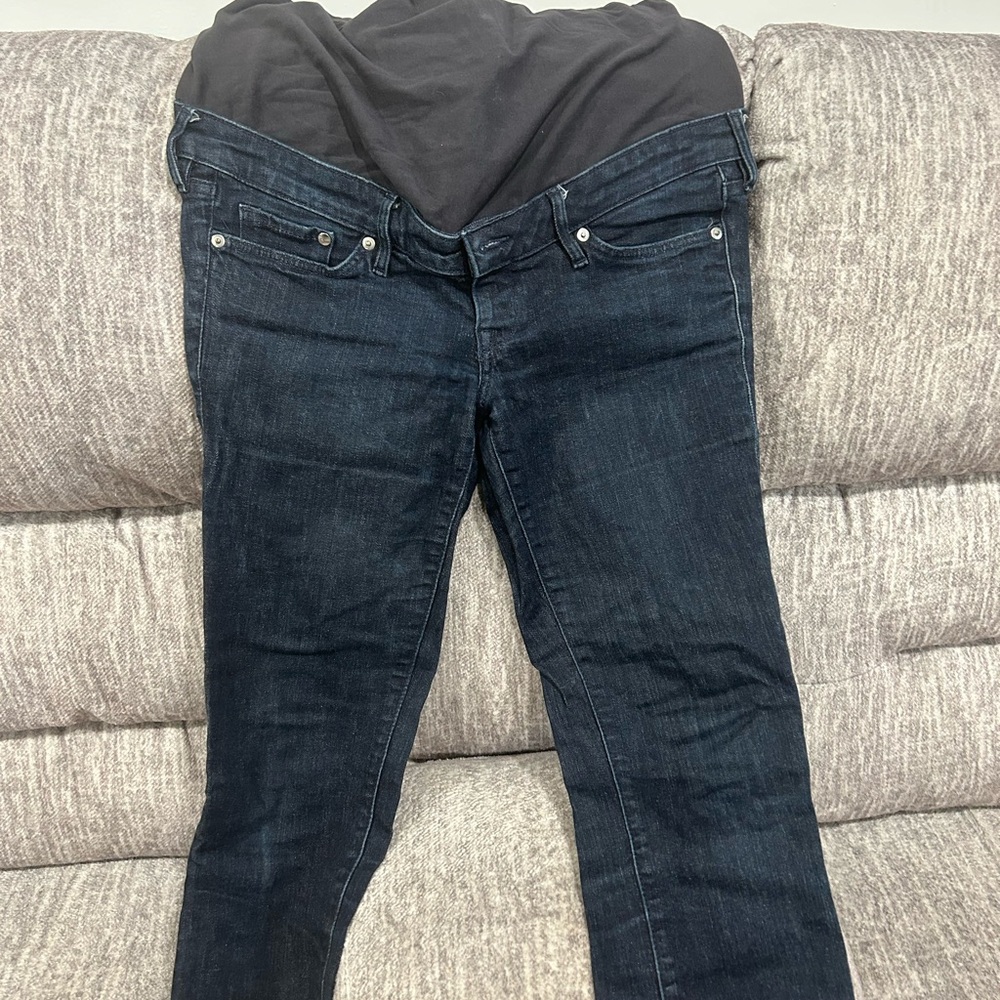 H&M Blue Skinny Jeans Classic Style for maternity
